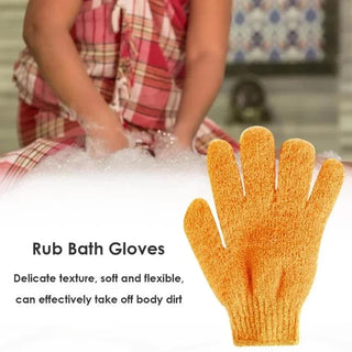 Five Fingers Bath Gloves