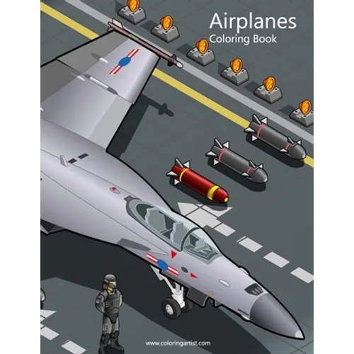 Airplanes Coloring Book 1 - Paperback