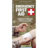 Emergency First Aid, 3rd Ed: A Folding Pocket Guide to the Recognition of & Response to Medical Emergencies - Paperback