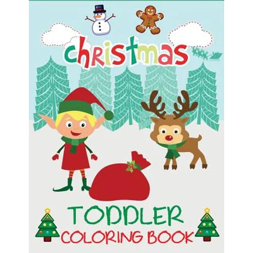 Christmas Toddler Coloring Book - Paperback