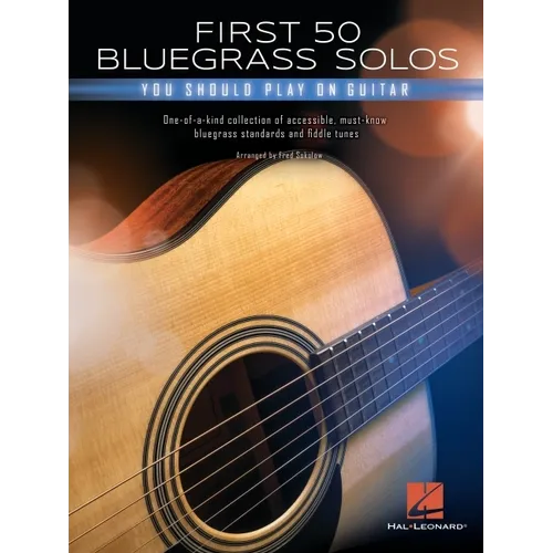 First 50 Bluegrass Solos You Should Play on Guitar - Paperback