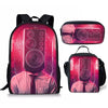 New 3PC-SET Skibidi Toilet Man Backpack Custom Game Peripheral Schoolbags For Primary Secondary School Teenage