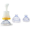 Respiratory trainer suffocation first aid mask artificial heart and lung Choking Emergency Device