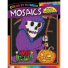 Happy Halloween Pixel Mosaics Coloring Books: Color by Number for Adults Stress Relieving Design Puzzle Quest - Paperback