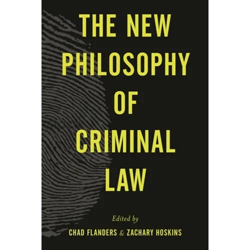 The New Philosophy of Criminal Law - Paperback