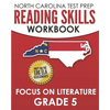 NORTH CAROLINA TEST PREP Reading Skills Workbook Focus on Literature Grade 5: Preparation for the End-of-Grade ELA/Reading Assessments - Paperback