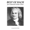 Best of Bach for Classical Guitar Duet - Paperback