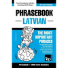 English-Latvian phrasebook & 3000-word topical vocabulary - Paperback
