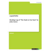 Reading Log of "The Fault in Our Stars" by John Green - Paperback