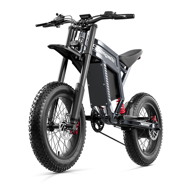 Shengmilo S900 Adult Electric Bicycle 1500W 60V30AH Battery Mountain Electric Bike 20 inch Fat Tire Ebike Electric Dirt Bike