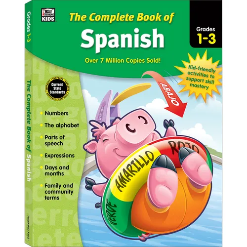 The Complete Book of Spanish, Grades 1 - 3 - Paperback