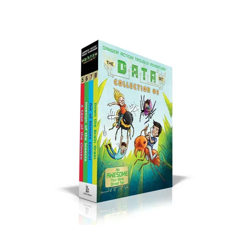 The Data Set Collection #2 (Boxed Set): A Case of the Clones; Invasion of the Insects; Out of Remote Control; Down the Brain Drain - Paperback