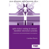 Split-Ticket Voting in Mixed-Member Electoral Systems: A Theoretical and Methodological Investigation - Hardcover