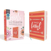 Niv, Girls' Ultimate Backpack Bible, Faithgirlz Edition, Compact, Flexcover, Coral, Red Letter Edition, Comfort Print - Paperback