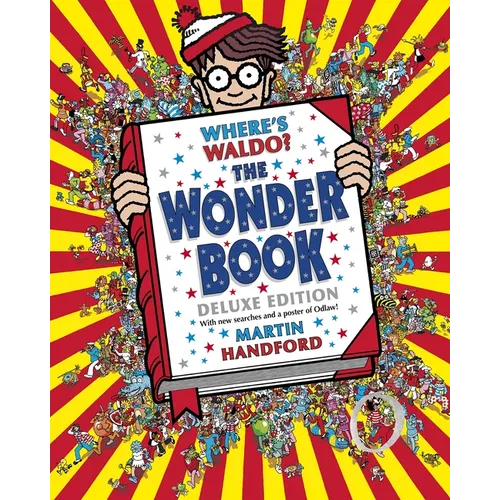 Where's Waldo? the Wonder Book: Deluxe Edition with New Searches and Collectible Poster (a Hidden Object Activity Book with Search & Find Puzzles and - Hardcover