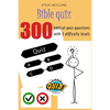 Steve McClung-Bible quiz 300 biblical quiz questions with 3 difficulty levels - Paperback
