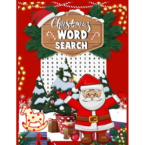 Christmas word search.: Easy Large Print word search Puzzle Book for Adults, Kids & Everyone for the 25 Days of Christmas. - Paperback