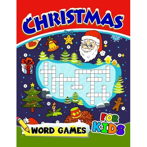 Christmas Word Games for Kids: Word search Activity book for boy, girls, kids Ages 2-4,3-5,4-8 - Paperback