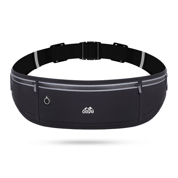 "Outdoor Sports Waist Pack, Large Capacity Waterproof Mobile Phone Pouch, Unisex Running Fitness Elastic Waist Bag"