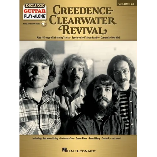 Creedence Clearwater Revival - Deluxe Guitar Play-Along Vol. 23: Book/Online Audio - Paperback