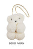 Pom Pom Bear Crossbody Bag BG921 (6PC)