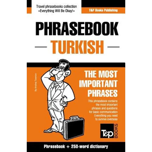 English-Turkish phrasebook and 250-word mini dictionary - Paperback
