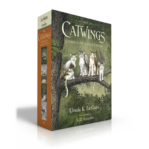 The Catwings Complete Collection (Boxed Set): Catwings; Catwings Return; Wonderful Alexander and the Catwings; Jane on Her Own - Hardcover