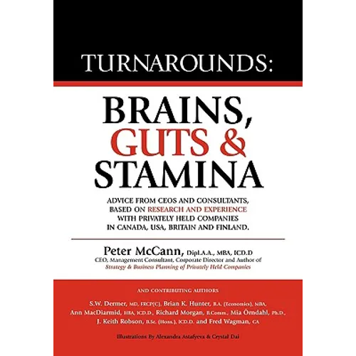 Turnarounds: Brains, Guts & Stamina - Paperback