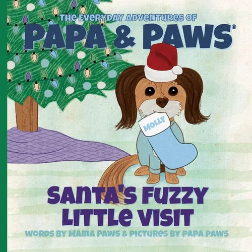 Santa's Fuzzy Little Visit - Paperback