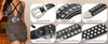 Black Strap With Black & Diamond White Studded Rhinestone BB Belt
