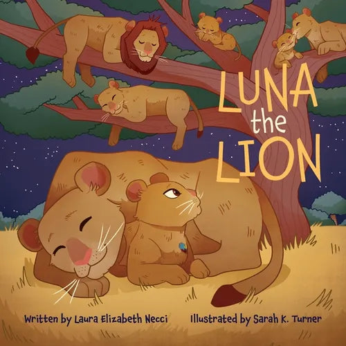 Luna The Lion - Paperback
