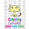 Coloring Calendar 2020 Cute Cats - Paperback