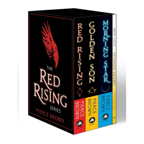 Red Rising 3-Book Box Set: Red Rising, Golden Son, Morning Star, and an Exclusive Extended Excerpt of Iron Gold - Paperback