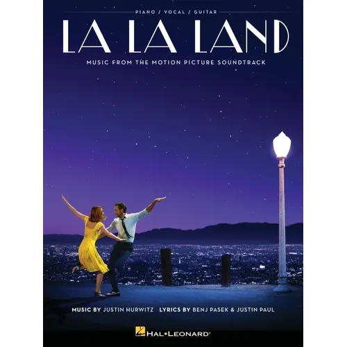 La La Land Music from the Motion Picture Soundtrack Piano/Vocal/Guitar Songbook Sheet Music Including City of Stars Audition and Another Day of Sun - Paperback