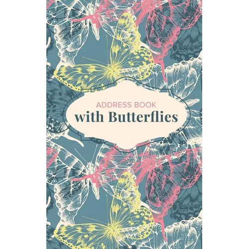 Address Book with Butterflies - Paperback
