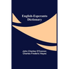 English-Esperanto Dictionary - Paperback