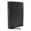 Nkjv, MacArthur Study Bible, Black Genuine Leather, Thumb-Indexed, Comfort Print: Unleashing God's Truth One Verse at a Time (Holy Bible, New King Jam - Leather