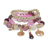 Tree Charm Ball Bracelet  BR2521-61 (12PC)