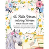 40 Bible Verses featuring Horses: World English Bible Vocabulary, Spelling and Copywork - Homeschool and learning for horse lovers of all ages - Paperback