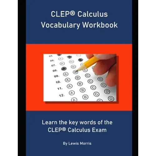 CLEP Chemistry Vocabulary Workbook: Learn the key words of the CLEP Chemistry Exam - Paperback