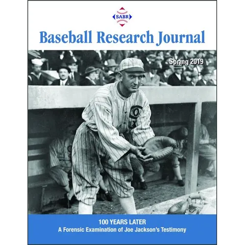 Baseball Research Journal (Brj), Volume 48 #1 - Paperback