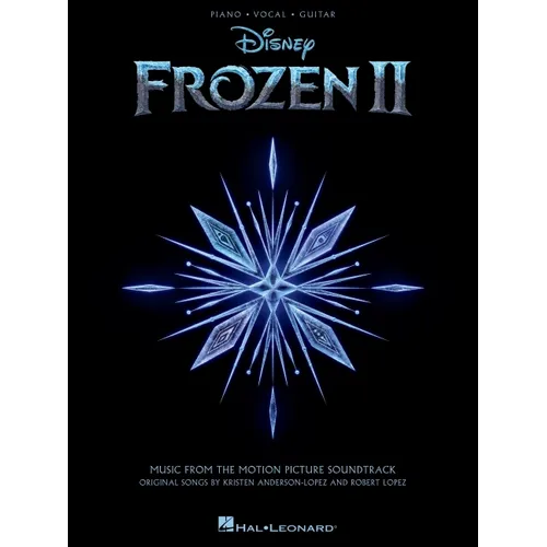 Frozen 2 Songbook Piano Vocal Guitar Sheet Music Includes Into the Unknown and Other Disney Songs Hal Leonard Official Music Book - Paperback