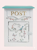 Vintage Farmhouse Wall-Mounted Post Box Mailbox Metal Letter Box Outdoor