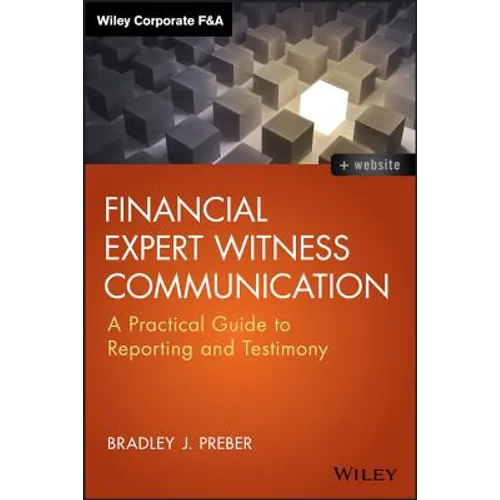 Financial Expert Witness + WS - Hardcover