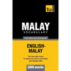 Malay vocabulary for English speakers - 5000 words - Paperback