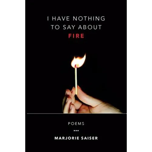 I Have Nothing to Say about Fire - Paperback