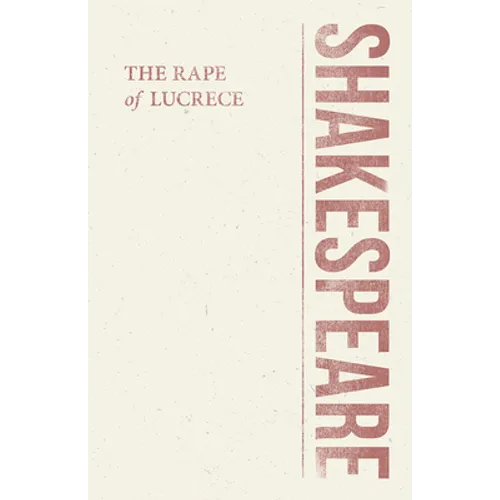 The Rape of Lucrece - Paperback