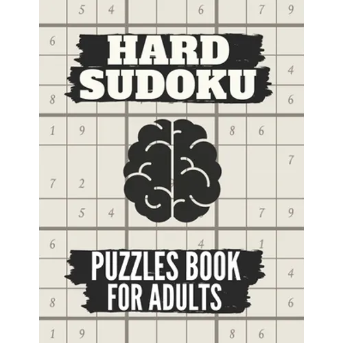 Hard Sudoku Puzzles Book For Adults: Medium To Hard sudoku Puzzles books, Sudoku Brain Game, Sudoku Puzzles With Solutions , Sudoku Puzzles For Adults - Paperback