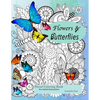Floral coloring books for adults relaxation Butterflies and Flowers - Paperback