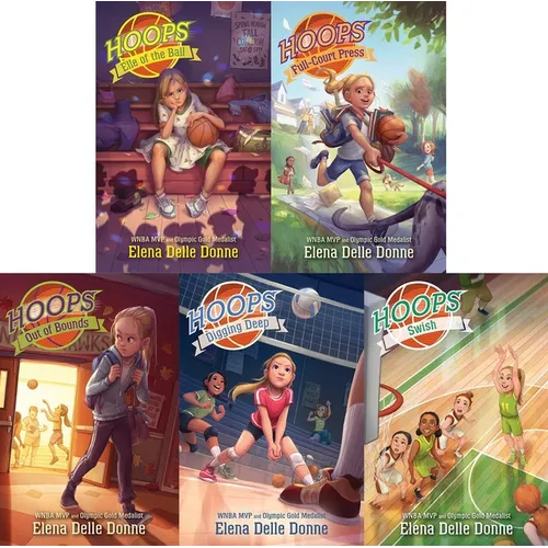The Hoops Paperback Collected Set: Elle of the Ball; Full-Court Press; Out of Bounds; Digging Deep; Swish - Paperback